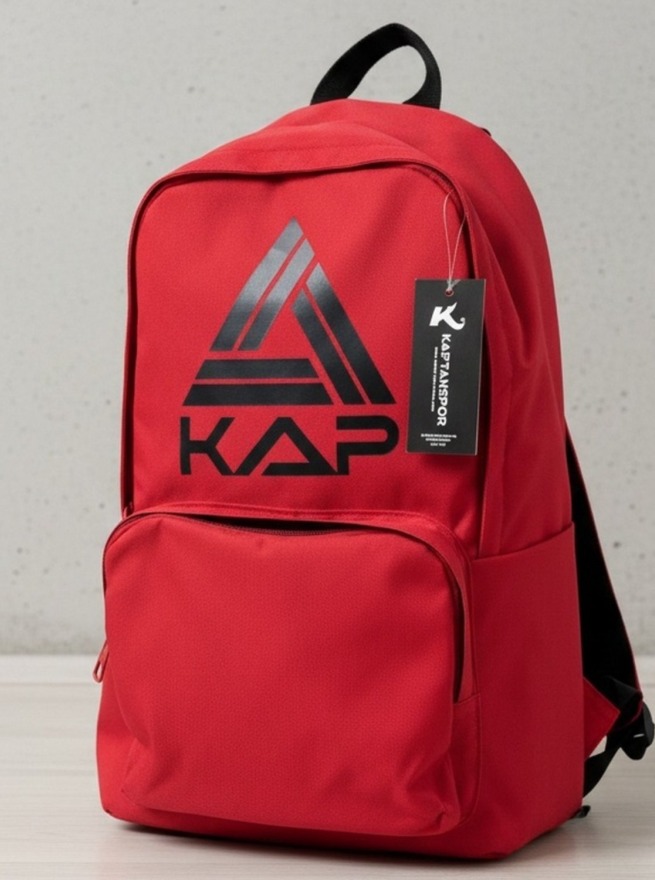 Kapspor Unisex Kırmızı Sırt Çantası KAP-00032