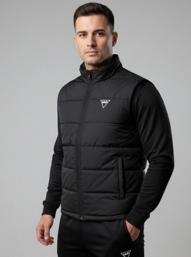 Kapspor Erkek Siayh Yelek KAP-00045