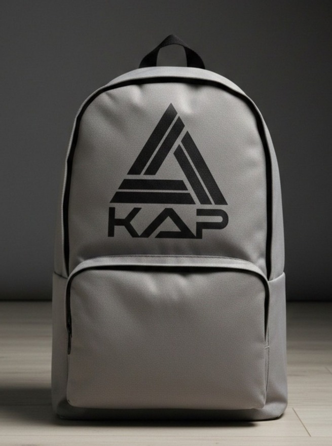 Kapspor Unisex Gri Sırt Çantası KAP-00052